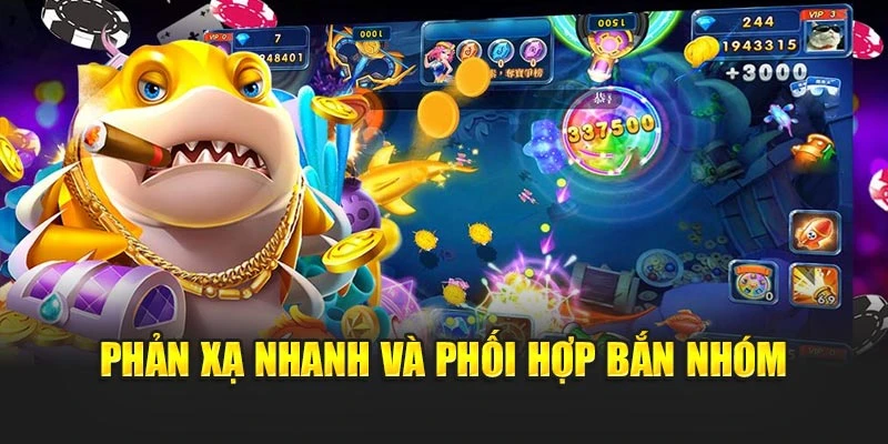 Phản xạ nhanh và phối hợp bắn nhóm